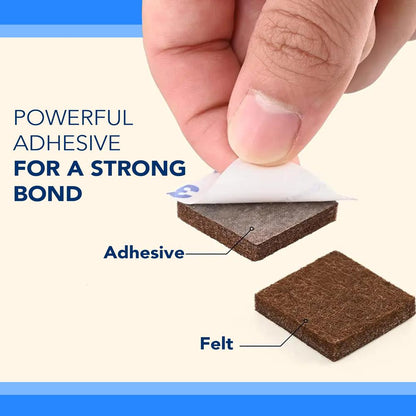 product image number 7 for NutriChef Felt Furniture Pads