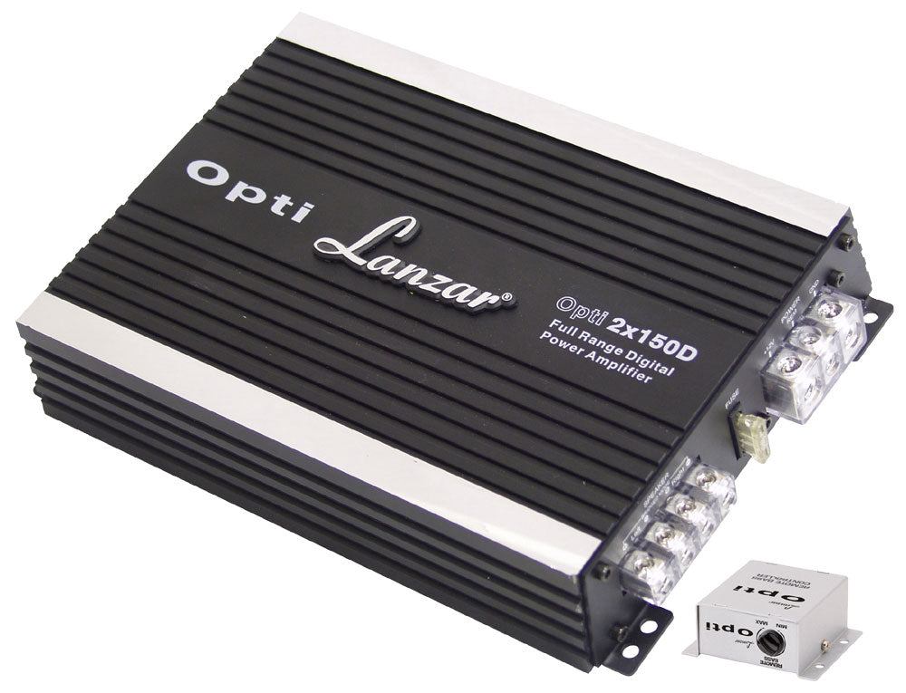 product image number 1 for Lanzar Opti Full Range Digital 2Ch Amplifier