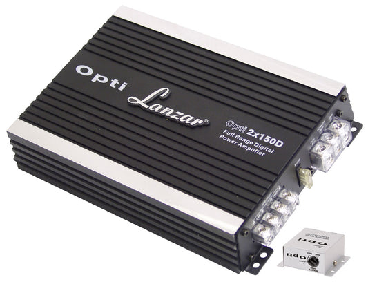 product image number 1 for Lanzar Opti Full Range Digital 2Ch Amplifier