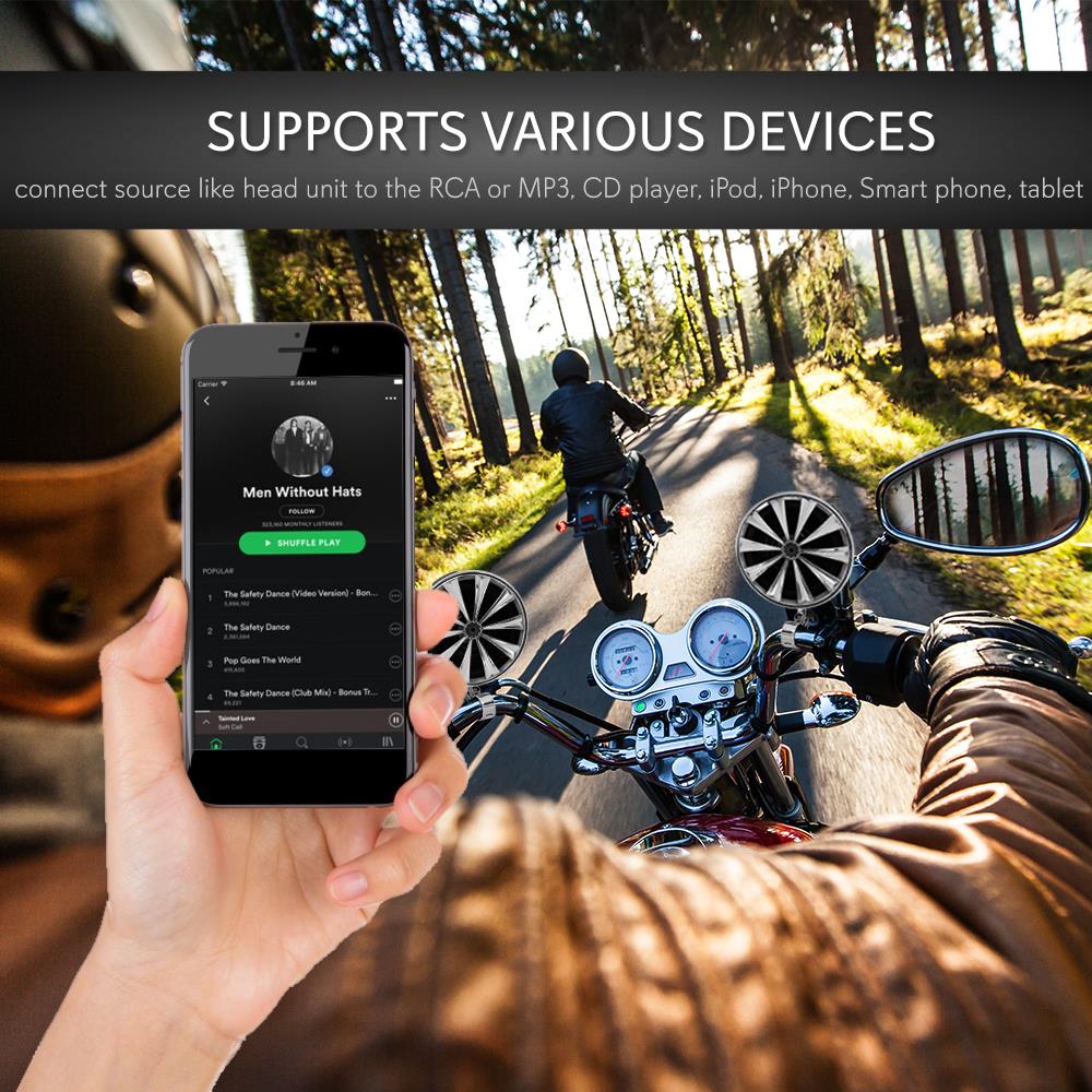 product image number 5 for Lanzar Lanzar Motorcycle Speaker