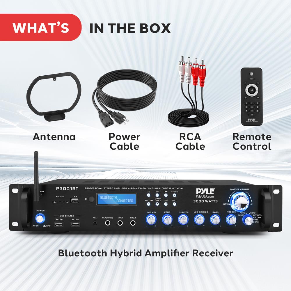 Bluetooth Home Theater Hybrid Amplifier - Thumbnail 3