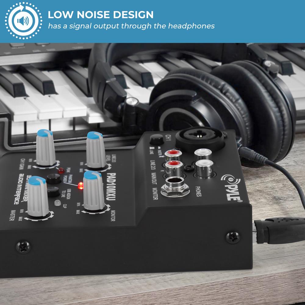 product image number 5 for Pyle Compact Dj Mixer Pro Audio Interface