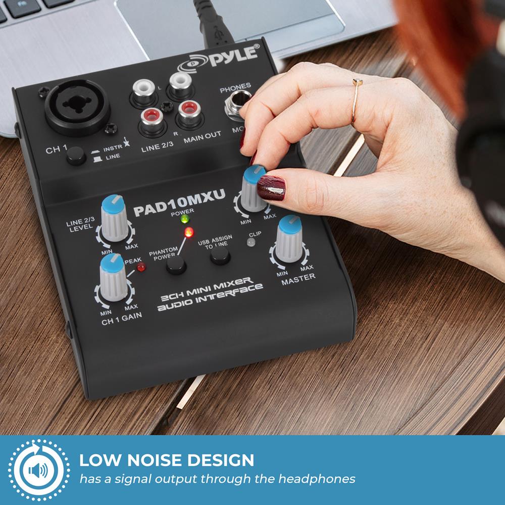 product image number 6 for Pyle Compact Dj Mixer Pro Audio Interface