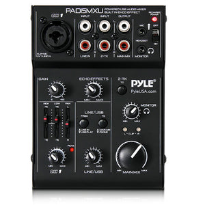 Compact Dj Mixer Pro Audio Interface