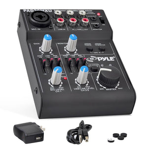 Compact Dj Mixer Pro Audio Interface