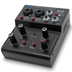 Compact Bt Dj Mixer Interface