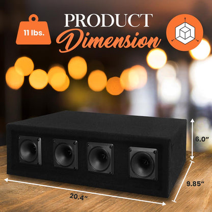 product image number 3 for Pyle 4-Way Dj Tweeter System