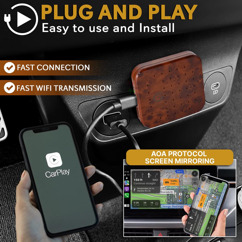 product image number 3 for Pyle Wireless Carplay & Android System Ai Box
