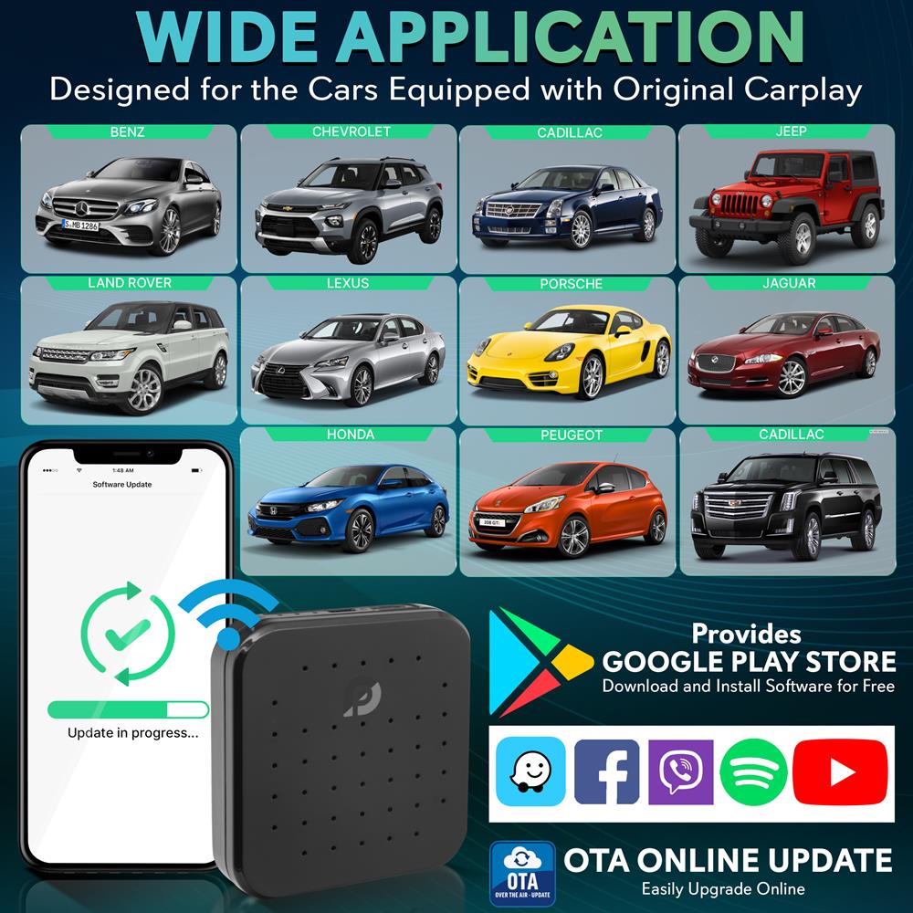 product image number 5 for Pyle Wireless Carplay & Android Smart Link Ia