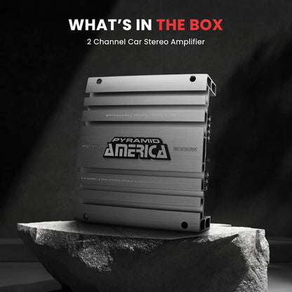 product image number 3 for Pyramid Pyramid 2 Channel Amplifier