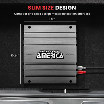 product image number 5 for Pyramid Pyramid 2 Channel Amplifier