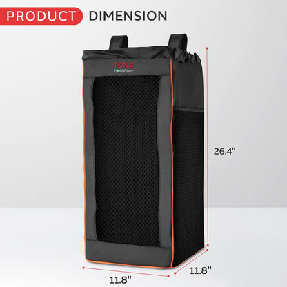 Portable Waterproof Speaker Bag, Tear-Proof Oxford Fabric, Blue