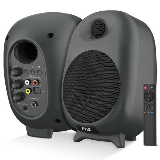 product image number 1 for Pyle Hi-Fi Home Bookshelf Monitor Speakers