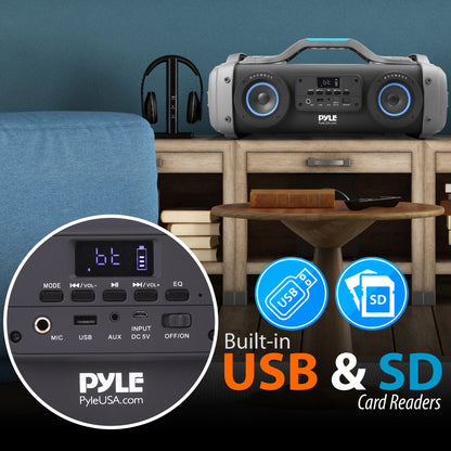Portable Bluetooth Speaker Radio System