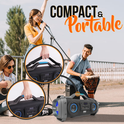 Portable Bluetooth Speaker Radio System