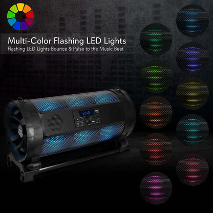 product image number 3 for Pyle Portable Boombox Mic & Speaker System