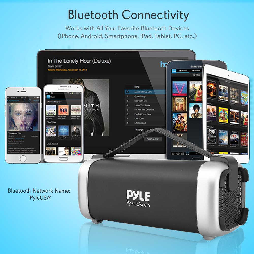 Portable Hi-Fi Bluetooth Speaker Radio - Thumbnail 3