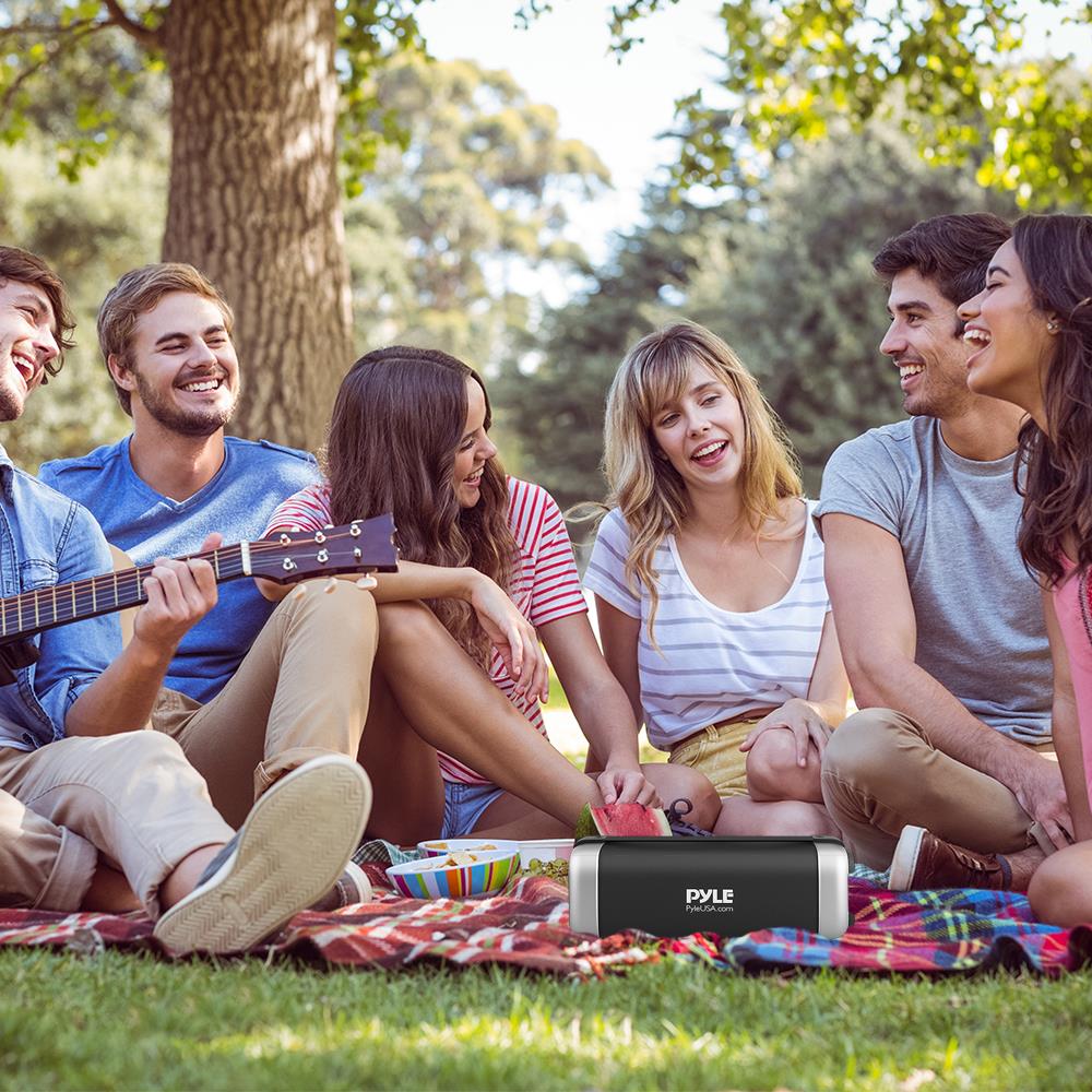 product image number 6 for Pyle Portable Hi-Fi Bluetooth Speaker Radio