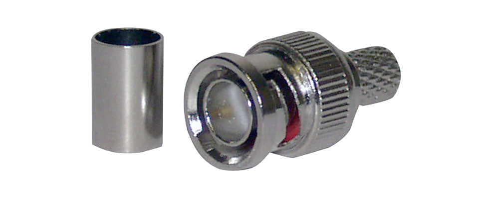 product image number 1 for Pyle 3-Peice Cimp Style Bnc Male Connector