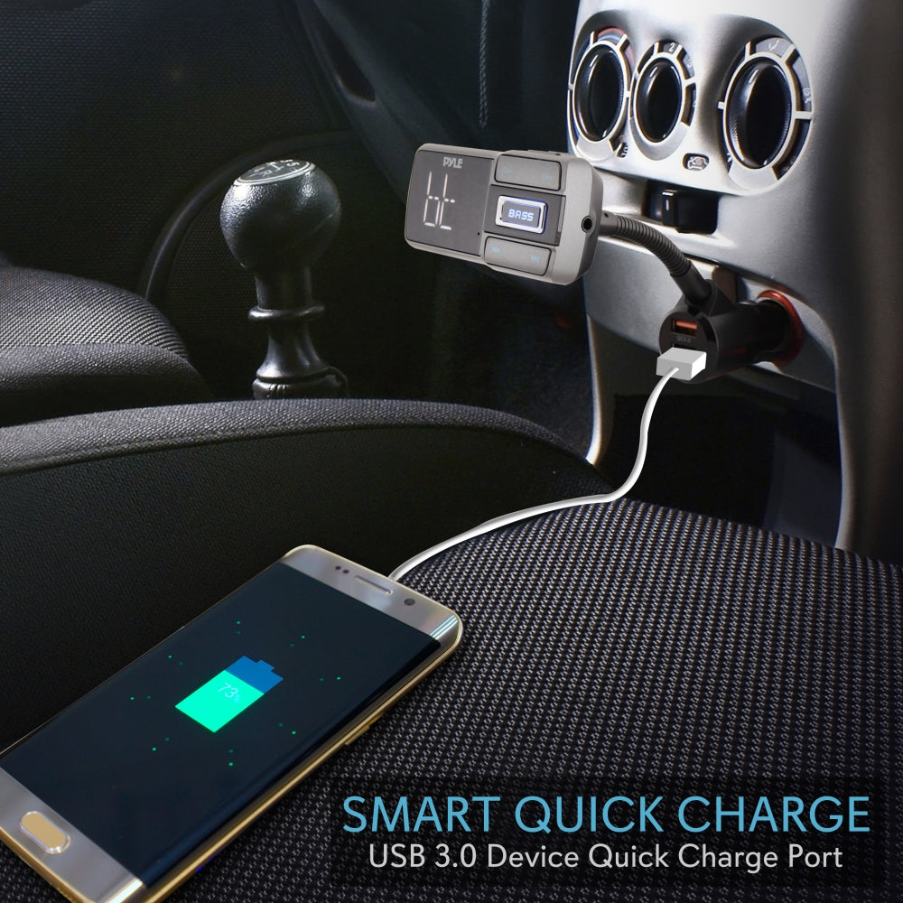 car bluetooth cigarette port Lighter Socket Splitter in mic for clear Car FM Transmitter Bluetooth 5.0