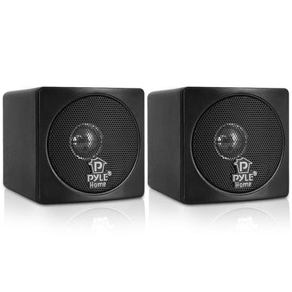 Mini Cube Bookshelf Speakers 100W 3