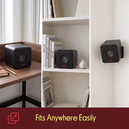 4'' Mini Cube Bookshelf Speakers