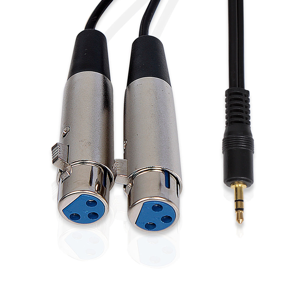 6' Ft. 3.5Mm-To-Xlr Cable
