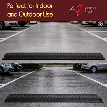Cable Protector Cover Ramp - Cord/Wire Safety Concealment Track