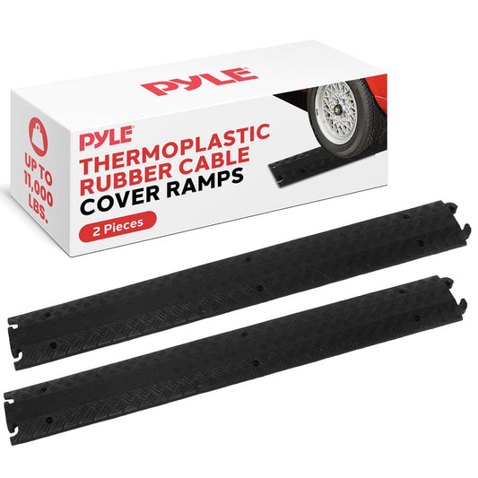 80" Double Ramp Cable Concealer - Heavy Duty, Waterproof, 11,000 lbs Capacity