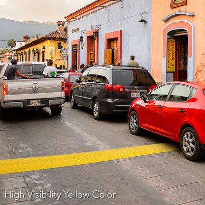 Cable Protector Ramp 11,000 lbs Support Thermoplastic Rubber Yellow