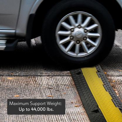 product image number 4 for Pyle Cable Cover Ramp Safety Track, 2-Ch.