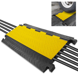 Cable Cover Ramp Safety Track, 5-Ch.