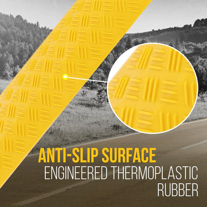 Cable Ramp Protector 2000 lb Capacity Polyethylene Yellow