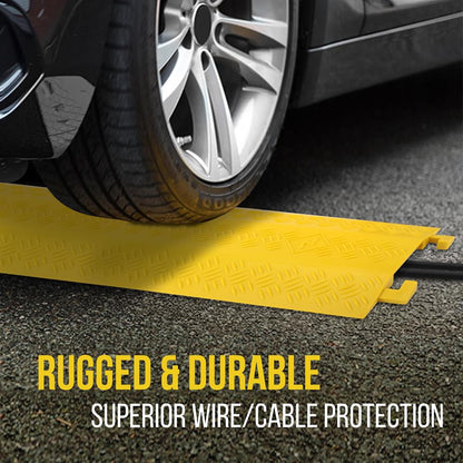 product image number 2 for Pyle Cable / Wire Cover Ramp Track