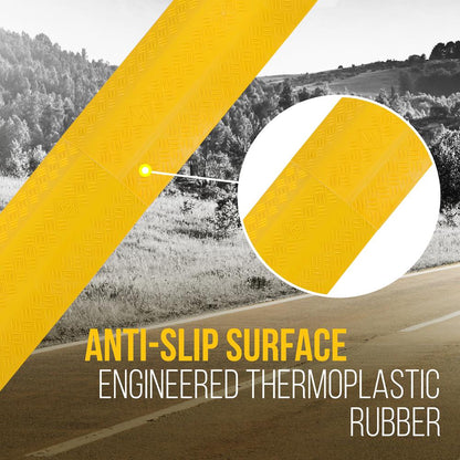 Pyle Cable Ramp End Caps (2-Pack) – Clean Finish Pieces For PCBLCO106 Cable Protectors