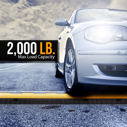 product image number 3 for Pyle Cable / Wire Cover Ramp Track