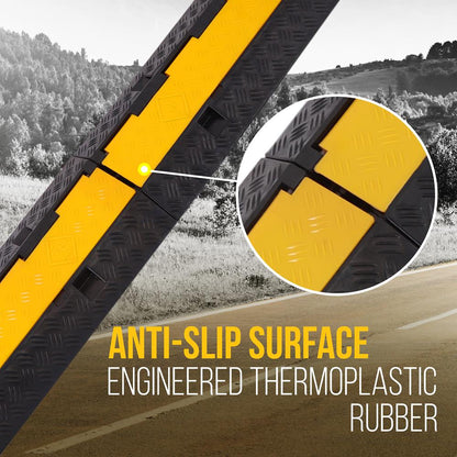 product image number 5 for Pyle Cable / Wire Cover Ramp Track