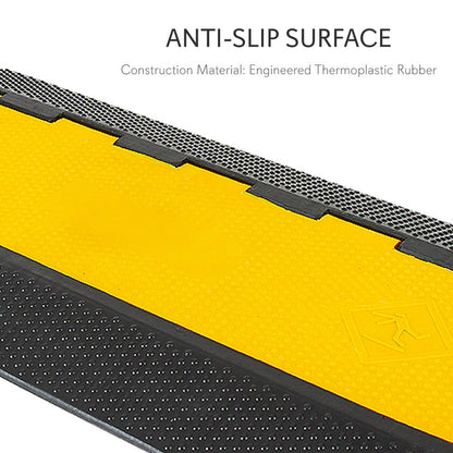 product image number 3 for Pyle Protective Cable & Wire Cover Ramp Track