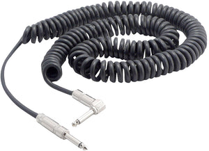Coiled 25' Ft. 1/4'' Right Angle Cable