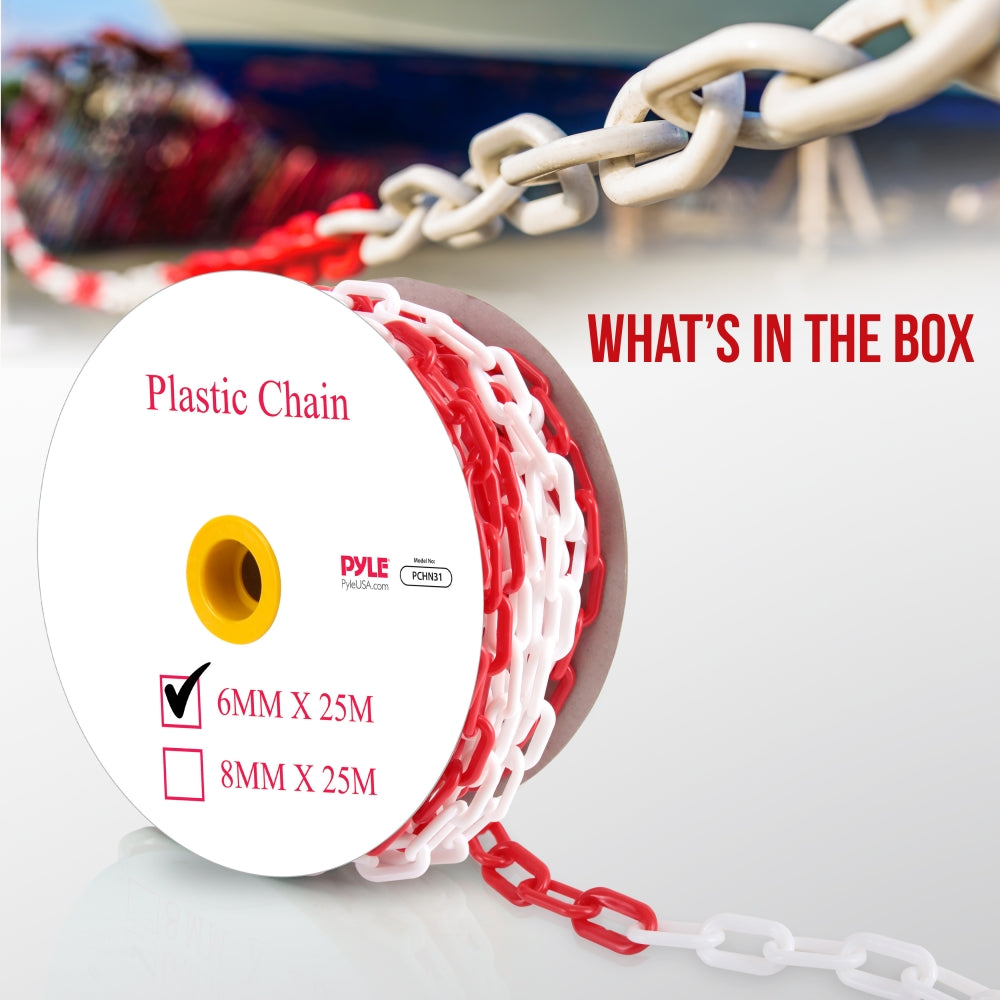 product image number 7 for Pyle Safety Barrier Chain