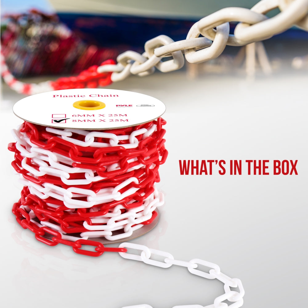 product image number 7 for Pyle Safety Barrier Chain