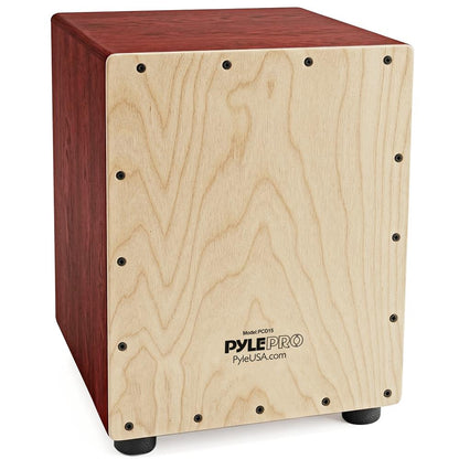 Cajon Drum Box, Rhythmic Sound, Birch Wood, Brown