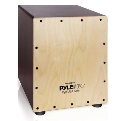 product image number 1 for Pyle Stringed Jam Cajon Percussion Box