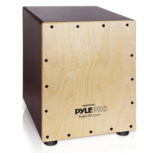 product image number 1 for Pyle Stringed Jam Cajon Percussion Box