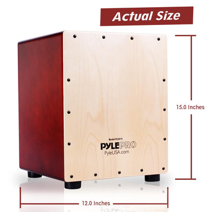 product image number 4 for Pyle Snare-Style Cajon Percussion Box