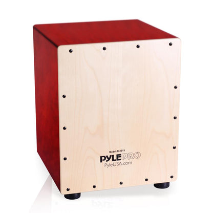 product image number 1 for Pyle Snare-Style Cajon Percussion Box
