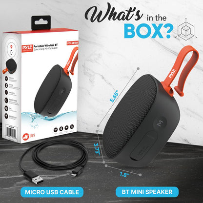 product image number 7 for Pyle Portable Wireless Bt Streaming Mini Spea