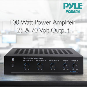 Power Amplifier, 70 Volt Output