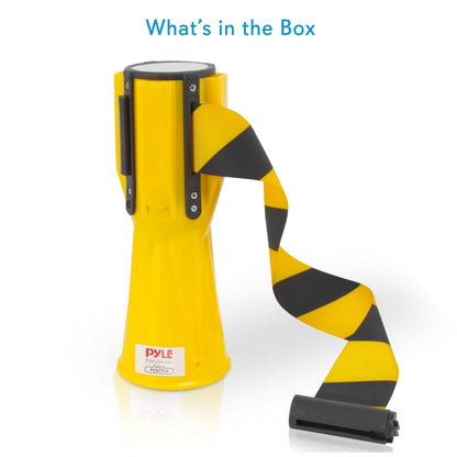 product image number 7 for Pyle Traffic Cone Warning Belt Barrier