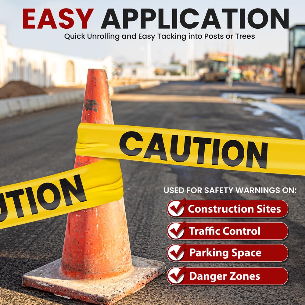 product image number 4 for Pyle Caution Barricade Tape